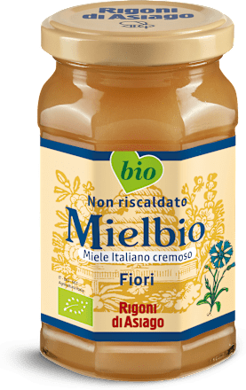 Miele italiano di fiori cremoso Mielbio Rigoni di Asiago
