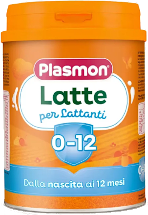Latte in polvere 0-12M Plasmon