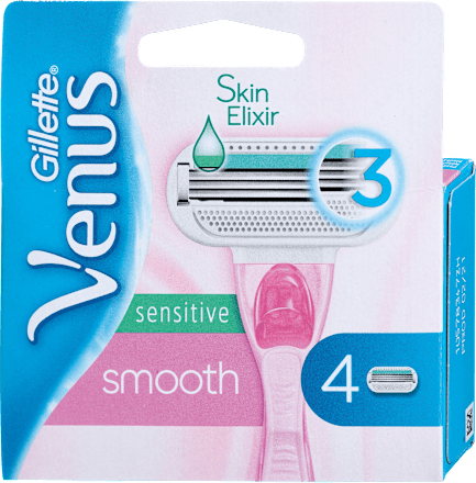 Nadomestne glave za brivnik sensitive smooth Gillette Venus
