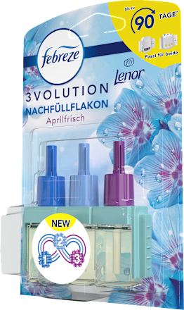 Lufterfrischer Duftstecker 3 Volution Aprilfrisch Nachfüllpack  Febreze