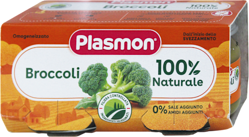 Omogeneizzato di broccoli Plasmon