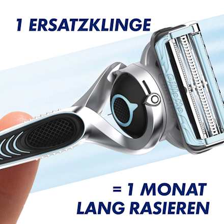 Rasierer mit Flexball Gillette