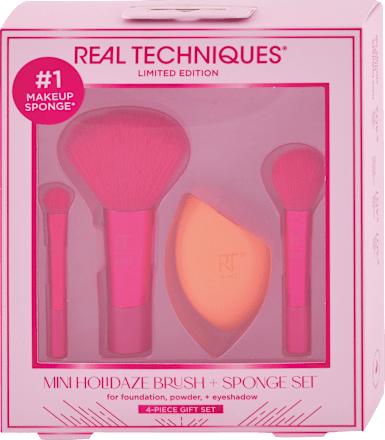 Darilni set lepotnih pripomočkov Mini Holidaze  REAL TECHNIQUES