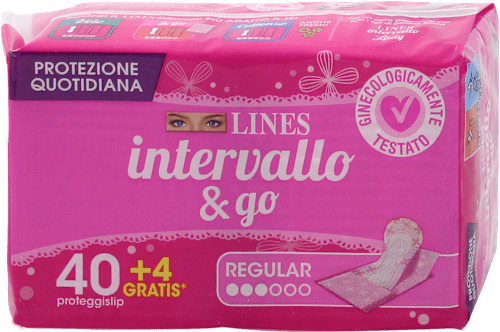 Proteggislip intervallo & go Regular ripiegati LINES
