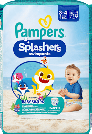 Schwimmwindeln Splashers Gr.3-4 (6-11 kg) Pampers