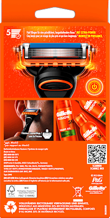 Rasierer, Fusion5 Power Gillette