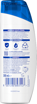 Shampoo Anti-Schuppen Anti-Haarverlust head&shoulders