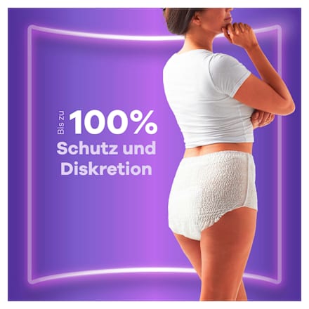 discreet Pants Inkontinenz Plus Gr. M, Vorteilspack (4x9 St) always