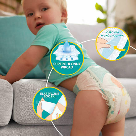 Pieluchy Active Baby 4 Pampers active baby