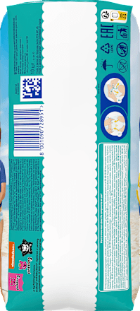 Jednokratne pelene za kupanje vel. 5-6 (14+ kg) Pampers