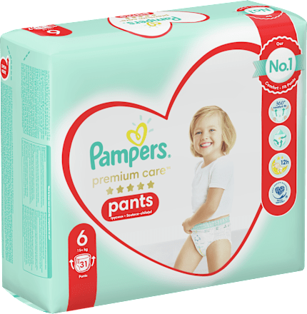 Гащички 6 (15+ кг) Pampers Premium Care
