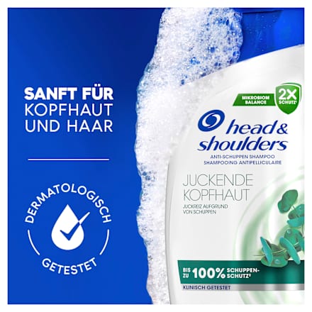 Anti-Schuppen Shampoo Juckende Kopfhaut head&shoulders