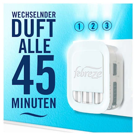 Lufterfrischer Duftstecker 3 Volution Aprilfrisch Nachfüllpack  Febreze