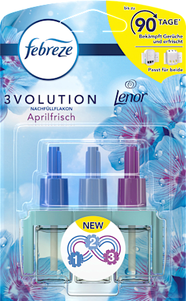 Lufterfrischer Duftstecker 3 Volution Aprilfrisch Nachfüllpack  Febreze