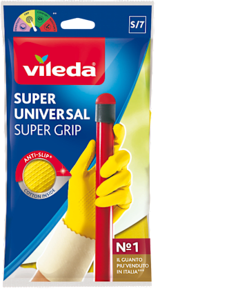 Guanti Super Grip taglia S vileda