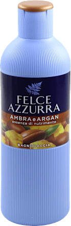 Bagnodoccia ambra e argan essenza di nutrimento FELCE AZZURRA