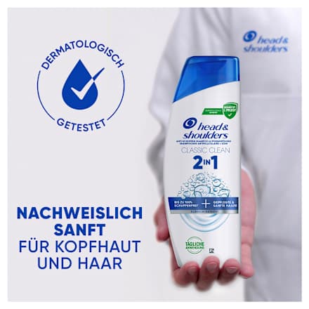 Shampoo 2in1 Classic Anti-Schuppen head&shoulders