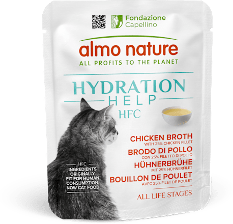 Brodo di pollo per gatti Hydration almo nature