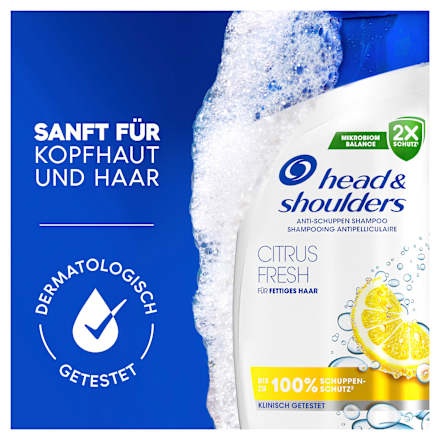 Anti-Schuppen Shampoo Citrus Fresh head&shoulders