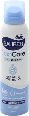 Deodorante spray DeoCare pelli sensibili SAUBER