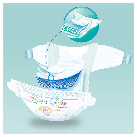active baby pelene vel. 3 (6 - 10 kg) Pampers active baby