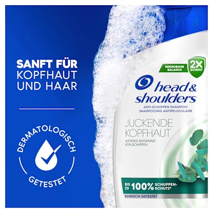 Shampoo Anti-Schuppen bei juckender Kopfhaut head&shoulders