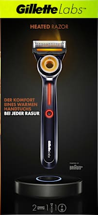 Elektrischer Rasierer, Labs Heated Razor Starter Pack Gillette