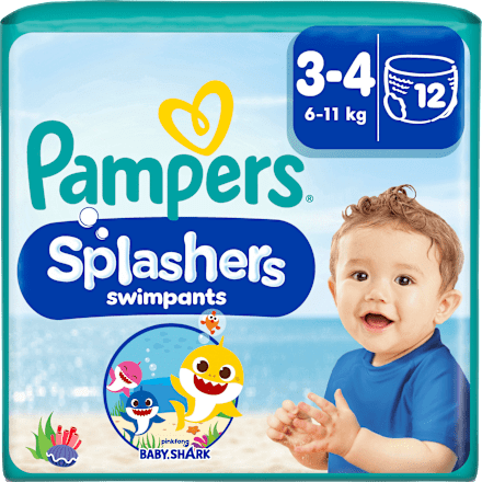 Schwimmwindeln Splashers Gr.3-4 (6-11 kg) Pampers
