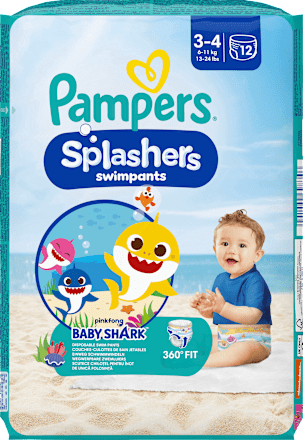 Schwimmwindeln Splashers Gr.3-4 (6-11 kg) Pampers