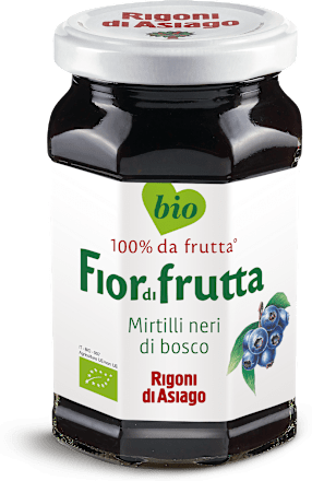 Fiordifrutta mirtilli neri di bosco bio Rigoni di Asiago