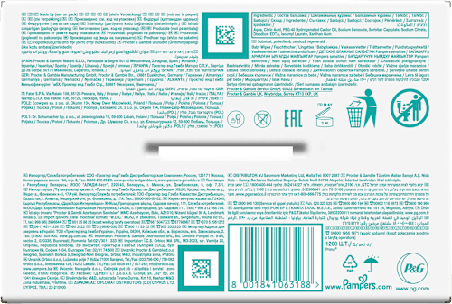 Feuchttücher sensitive Vorteilspack (15x80 St) Pampers