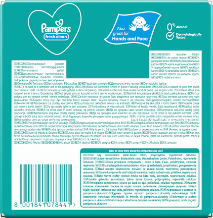 Feuchttücher fresh clean (12x52 St) Pampers