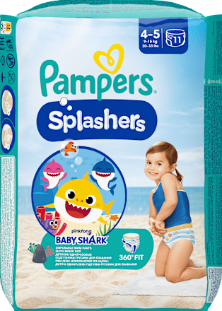 Jednokratne pelene za kupanje vel. 4-5 (9-15 kg Pampers