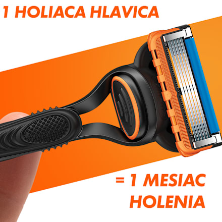 Pánsky holiaci strojček Fusion5 + 2 náhradné hlavice Gillette
