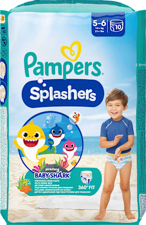Jednokratne pelene za kupanje vel. 5-6 (14+ kg) Pampers