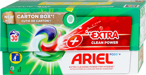 +EXTRA CLEAN POWER  kapsule za pranje veša, All in One  ARIEL
