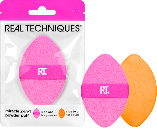 Sminkszivacs, Miracle 2in1 Powder Puff REAL TECHNIQUES