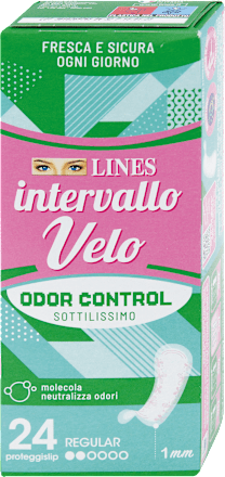 Proteggislip intervallo Velo ODOR CONTROL distesi LINES