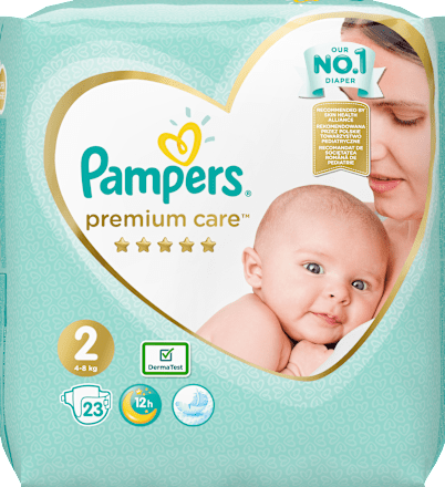 Scutece numărul 2 4-8 kg Pampers Premium Care