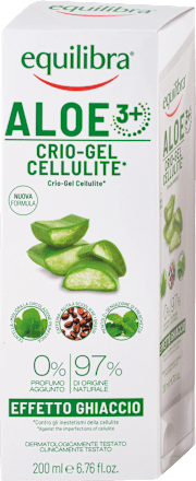 Gél proti celulitíde Aloe 3+ Crio-Gel equilibra