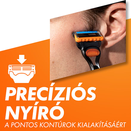 Borotvabetét, Fusion5 Gillette
