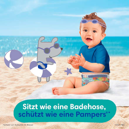 Schwimmwindeln Splashers Gr. 4-5 (9-15 kg) Pampers Splashers