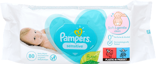Мокри кърпи Sensitve  Pampers