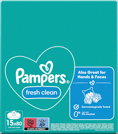 Feuchttücher fresh clean (15x80St) Pampers