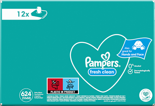 Feuchttücher fresh clean (12x52 St) Pampers