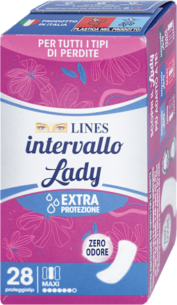 Intervallo Lady Proteggislip Maxi distesi LINES