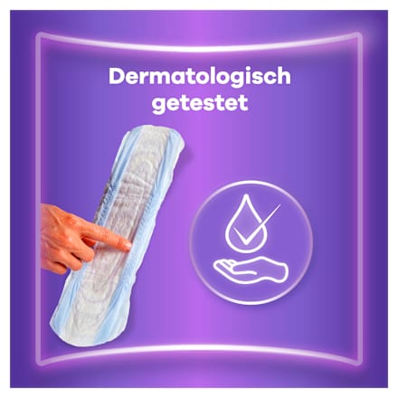 discreet Einlagen bei Blasenschwäche Long Plus Monatspack always