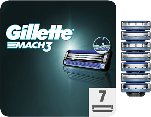 Lame di ricambio per rasoio Mach3® Standard Gillette