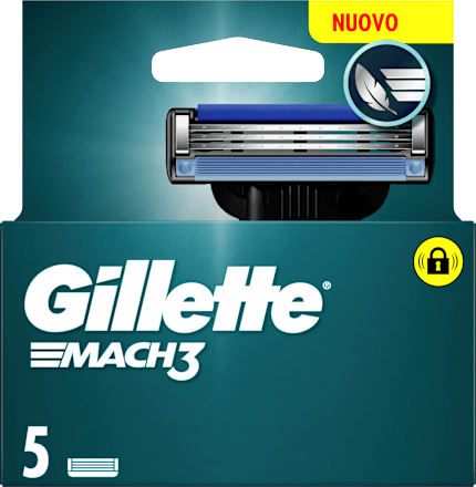 Lame di ricambio per rasoio Mach3® Standard Gillette
