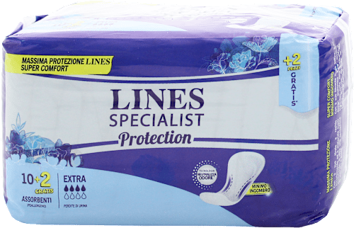 Assorbenti Protection Extra per incontinenza LINES